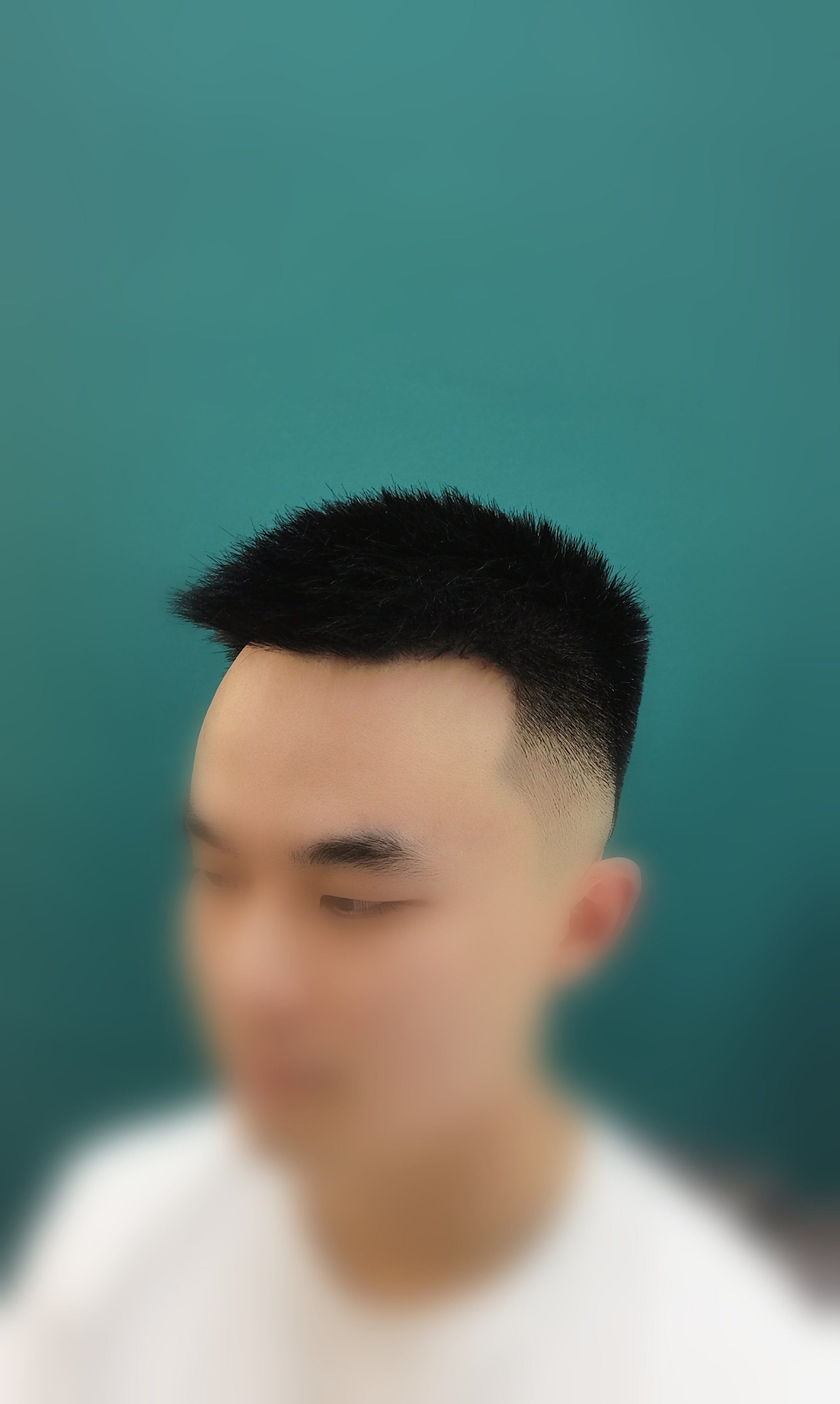 传奇男士东部银泰城店#男士理发#男士发型#理发#飞机头一直苦恼自己