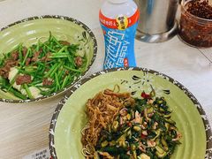 黄瓜皮炒牛肉-刘氏三和面馆