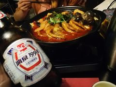 田螺鸭脚煲-老表记广西宵夜螺蛳鸭脚煲(西大店)