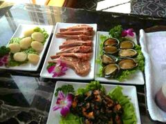 刺参红参鲍鱼带子-榆舍日料铁板烧