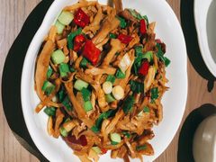 三层肉炒建瓯笋芽-四道菜·福建菜馆(新街口金鹰店)