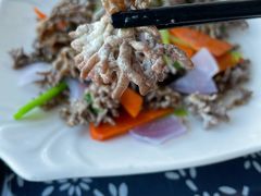 清炒龙爪菇-溪畔如家土菜馆