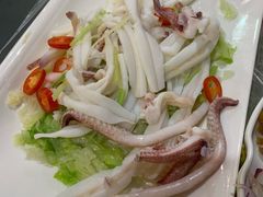 白灼鲜鱿-官塘锋记鱼生·生腌·砂锅粥(牌坊街店)