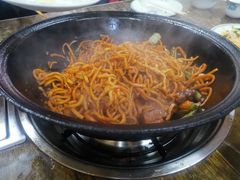 铁锅排骨鸡块焖面-日新铁锅焖面(坝上店)