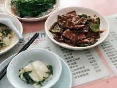 荠菜冬笋肉丝炒年糕-蘭心餐厅(进贤路店)