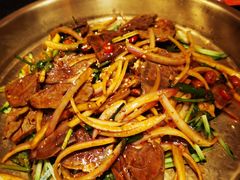 大盘凉拌牛肉-丝路金桃·新疆菜(徐汇店)