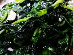 炒山野菜（蒲公英叶）-苗湘食府(十年店)