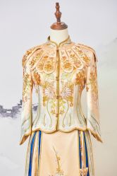 -懿沉香中式嫁衣礼服秀禾服龙凤褂马来褂旗袍总店