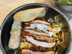 香茅猪颈肉捞粉-海安安越南粉(丹竹頭店)