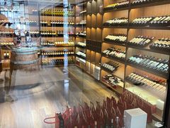 面包甜点陈列柜-黑明餐厅(白鹭洲店)
