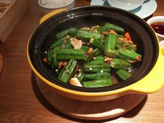 干菜肉末炒秋葵-闽上鲜·福建菜(龙湖滨江天街店)