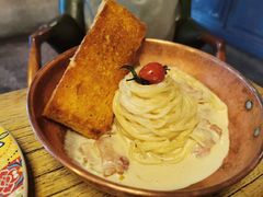培根奶油意面-I HOLIC艾豪丽披萨(KKone店)