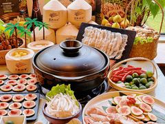 -烹然四季椰子鸡火锅(团结湖总店)