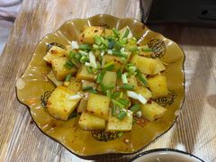 凉拌米豆腐-久醉苗乡(河景餐厅)