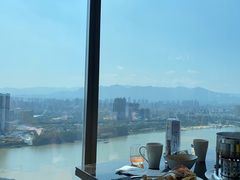-三迪希尔顿酒店欢厨自助餐厅·高空闽江全景