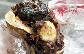 Shaoxing Pickled Mustard Leaf Crispy Pancake