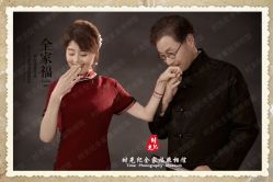 -时光纪亲子全家福照相馆(静安店母女写真父母纪念照)