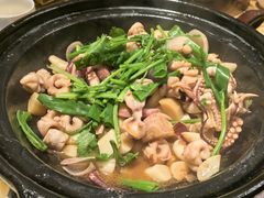 啫啫鱿鱼-颐和•海鲜砂锅粥•啫啫煲(奥林匹克广场店)
