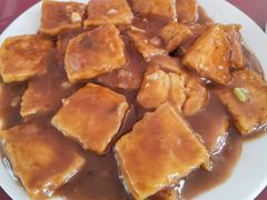 锅塌豆腐-北京龙庆四季香农家饭庄·灶台鱼·碳烤虹鳟鱼(龙庆峡店)