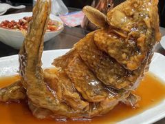 糖醋鲤鱼-崔义清鲁菜馆(大明湖店)