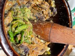 皮蛋青椒擂茄子-费大厨辣椒炒肉(皇庭广场店)