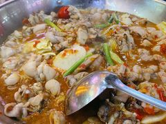 香辣牛蛙-庞家烧烤客栈(炮台山店)