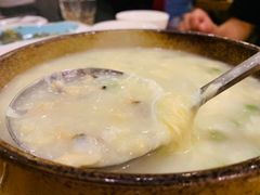 蛤蜊疙瘩汤-隆喜元鱼汤包·海鲜(中联广场店)