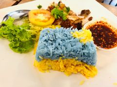 -蝶豆花蓝面条