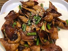 孜然鱿鱼翅-双合园·海鲜水饺青岛菜(万佳广场店)