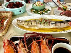 -七的湖·晚芳亭·阳澄湖农家菜·大闸蟹(莲花岛店)