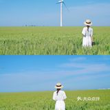 不去大理喜洲🌾威海就能拍电影感风车麦田