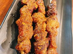 雪花牦牛肉串-麒麟风烤牛肉·云南烧烤小排档(丹凤街店)