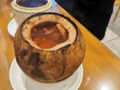 黑豆家鸡炖原只椰子汤-大唐靓汤江门私房菜(景田店)