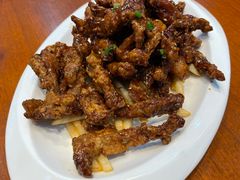 -老码头黑皮肘子锅包肉熏酱水饺(文政街店)