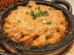 石锅蒜蓉虾-小菜园新徽菜(常州金坛吾悦店)