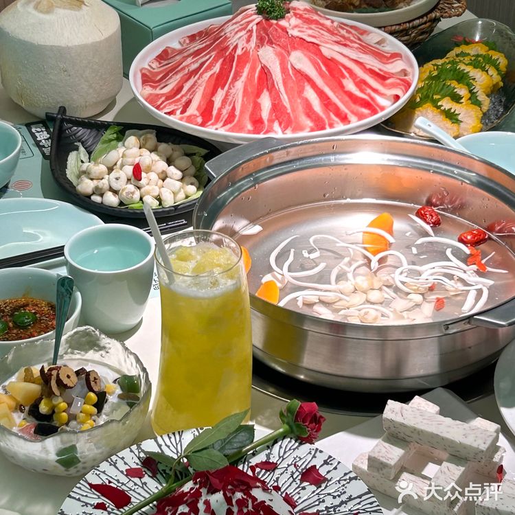 西安新店🥥好吃不胖的椰子鸡火锅