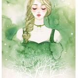 一起来人物画里感受春天吧~[加油]