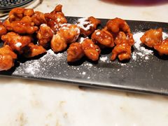 雪花糖醋里脊-绿茶餐厅(松江万达店)