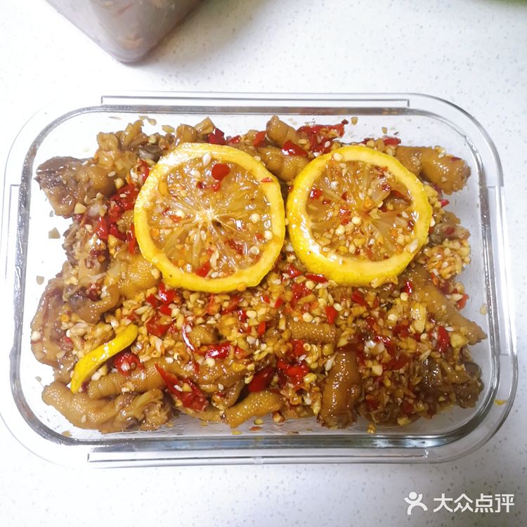 柠檬酸辣蒜蓉鸡爪