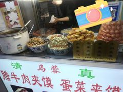 自助取餐区-老马家马蓉蛋菜夹馍·腊牛肉夹馍(回民街店)