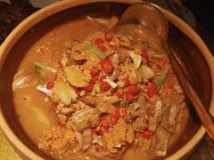 酸辣汤煮鱼籽鱼泡-农耕记·湖南土菜(halo广场店)