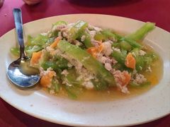 咸蛋黄凉瓜-德成饭店