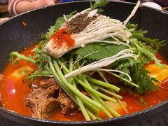 -喇喇排骨火锅·传统韩式脊骨汤(望京西园总店)