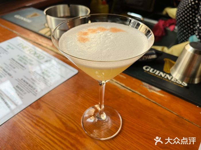 Blarney Stone巧言石爱尔兰酒吧皮斯克酸 Pisco Sour图片