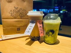 牛油果酸奶波波冰-喜茶(东莞汇一城店)