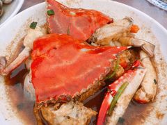 姜葱炒梭子蟹-丰收渔港饭店(嵊泗店)
