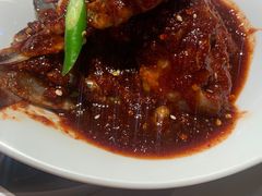 草家招牌酱辣蟹-草家酱蟹炭火烤肉店(珲春南路一店)