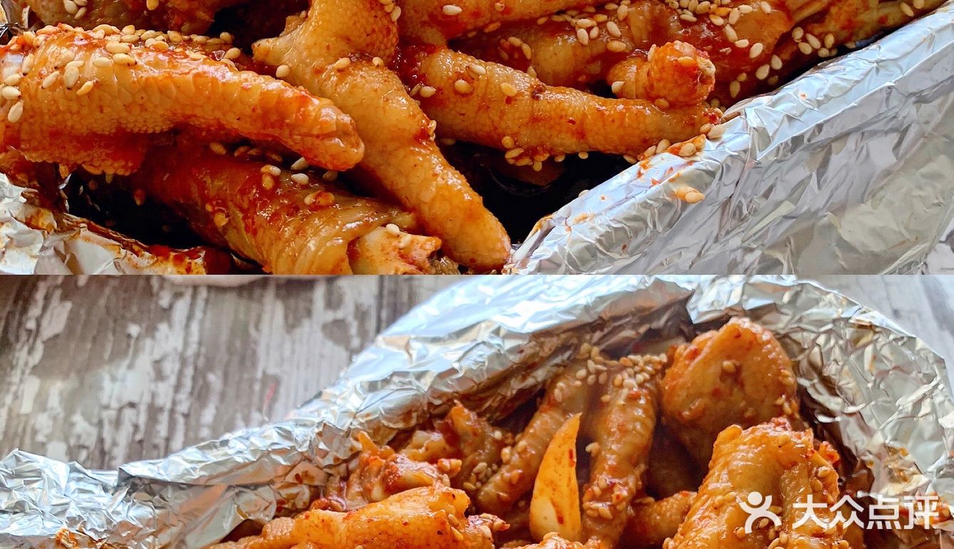 烤箱美食，烤香辣鸡爪，软糯Q弹，好吃。