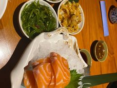 三文鱼刺身-有喜屋·烧鸟·居酒屋(三钢里店)