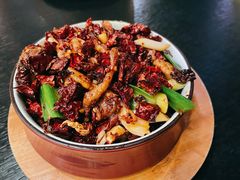 宫爆板筋-山石榴·贵州菜(丰盛里店)